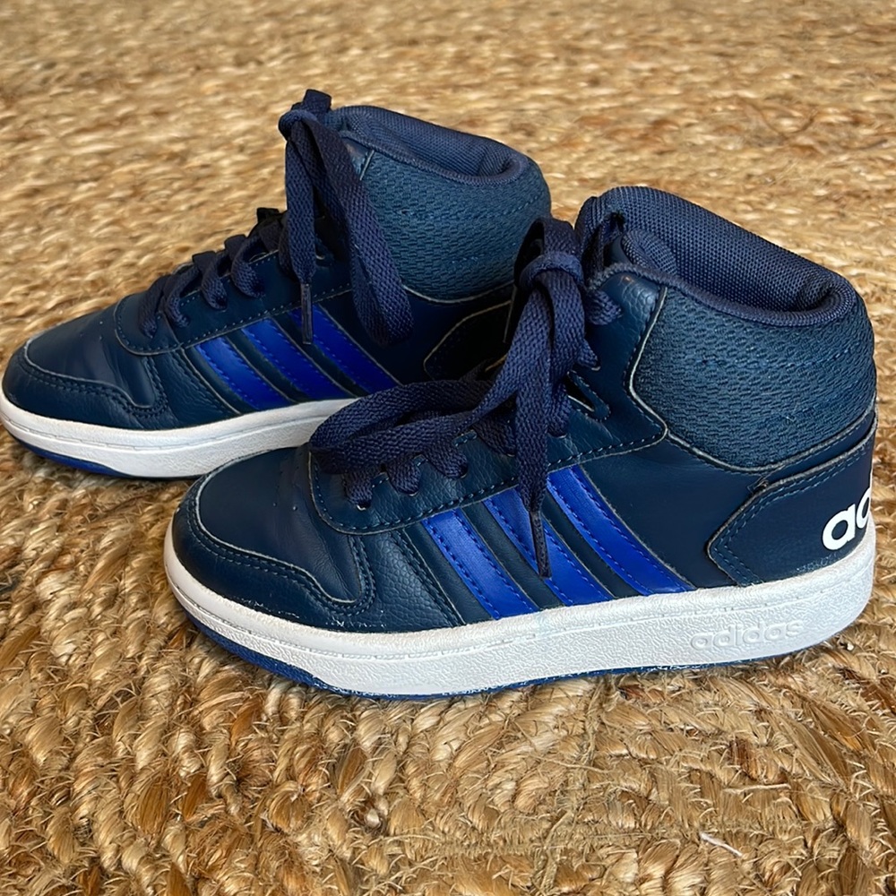 Little Boys Adidas High Top Sneakers